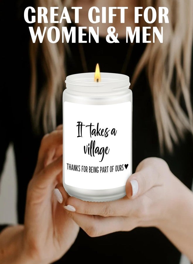 VIISPIRIT Thank You Gifts, Appreciation Candle - It Takes a Village, Thanks for Being Part of Ours, Unique Gift for Nannies, Teachers, Babysitters, Coaches, Friends, Coworkers, Bosses, Gift for Grandparents - Image 5